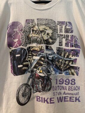 Vintage 1998 Daytona Bike Week tee XL